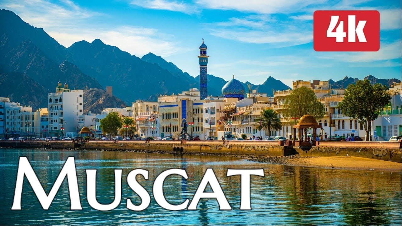 Muscat, Oman 4K street Walking tour #muscat #oman #walking