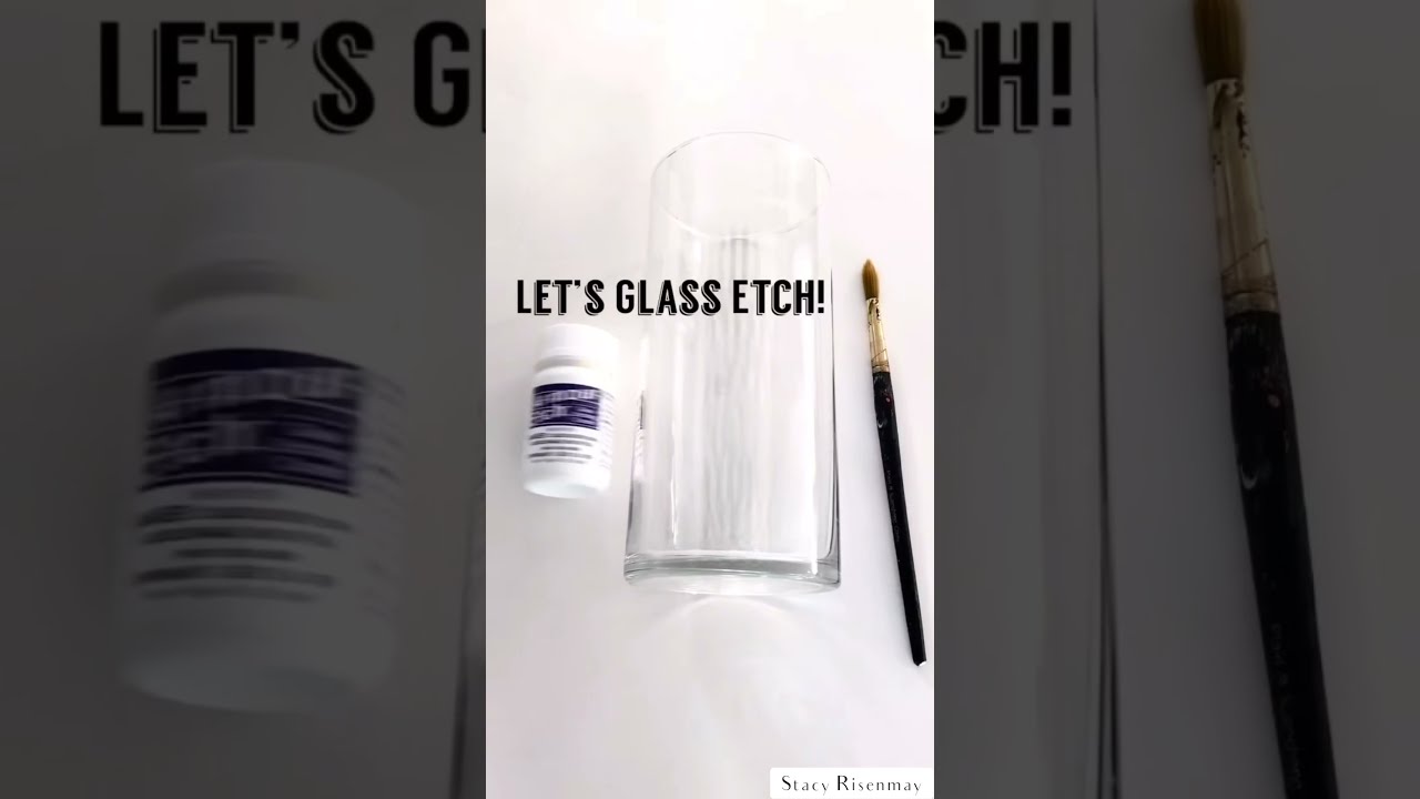 Glass Etching Vases (Easy DIY!)