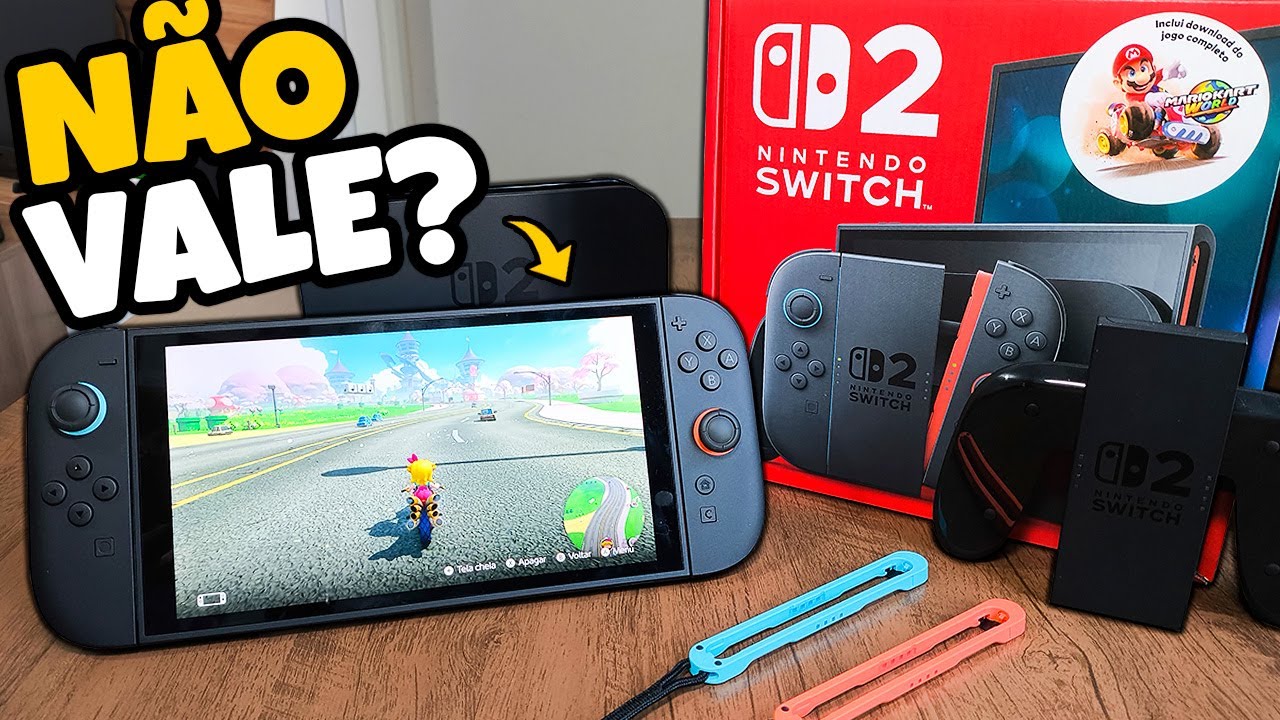 Minha Experiência com o Nintendo Switch 2 (me arrependi...)