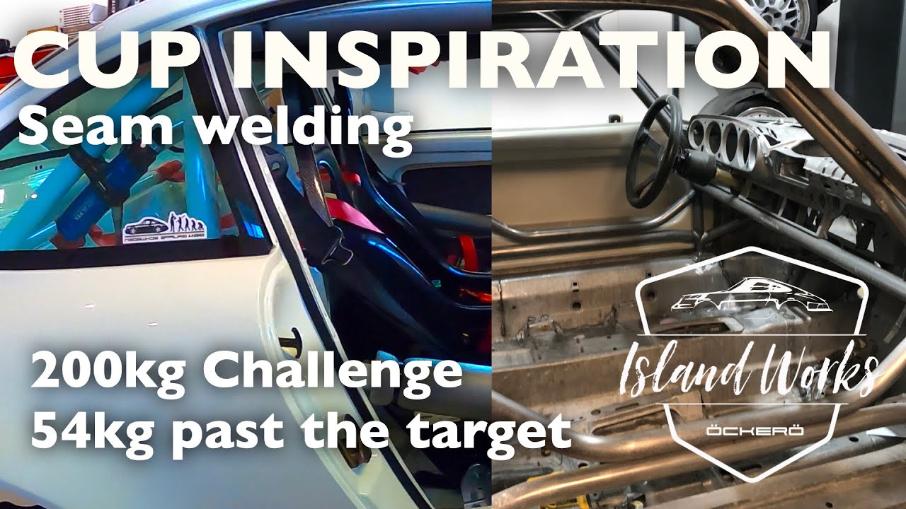 Cup Inspiration - Seam Welding and Stiffening a Porsche 964
