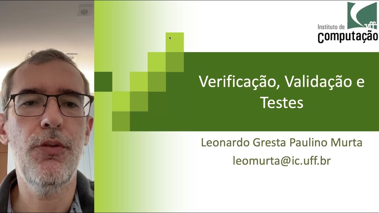 Aula de Verificação, Validação e Testes