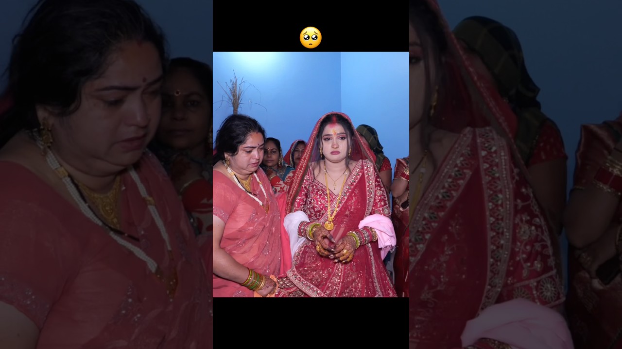 Babul ka vehda🥺#vidai #wedding #shadi #marriage #bride #emotional #song #trending #shorts #ytshorts