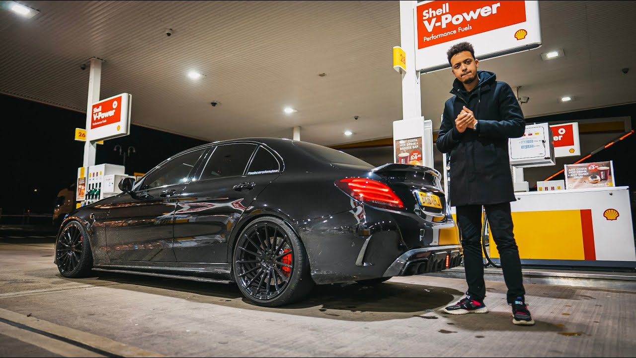 MEET THE 650HP MERCEDES AMG C63!! **NIGHT REVIEW**