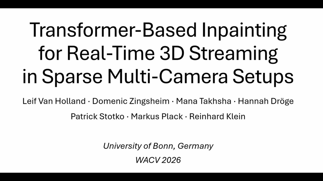 Transformer-Based Inpainting | WACV 2026
