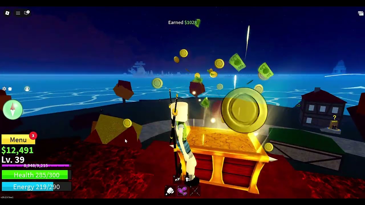 Fighting Magma Island