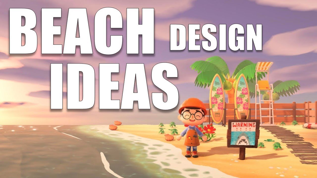 CUTE Beach Design Ideas For YOUR Island | Animal Crossing New Horizons