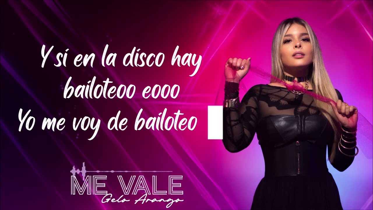 ME VALE  -  GELO ARANGO