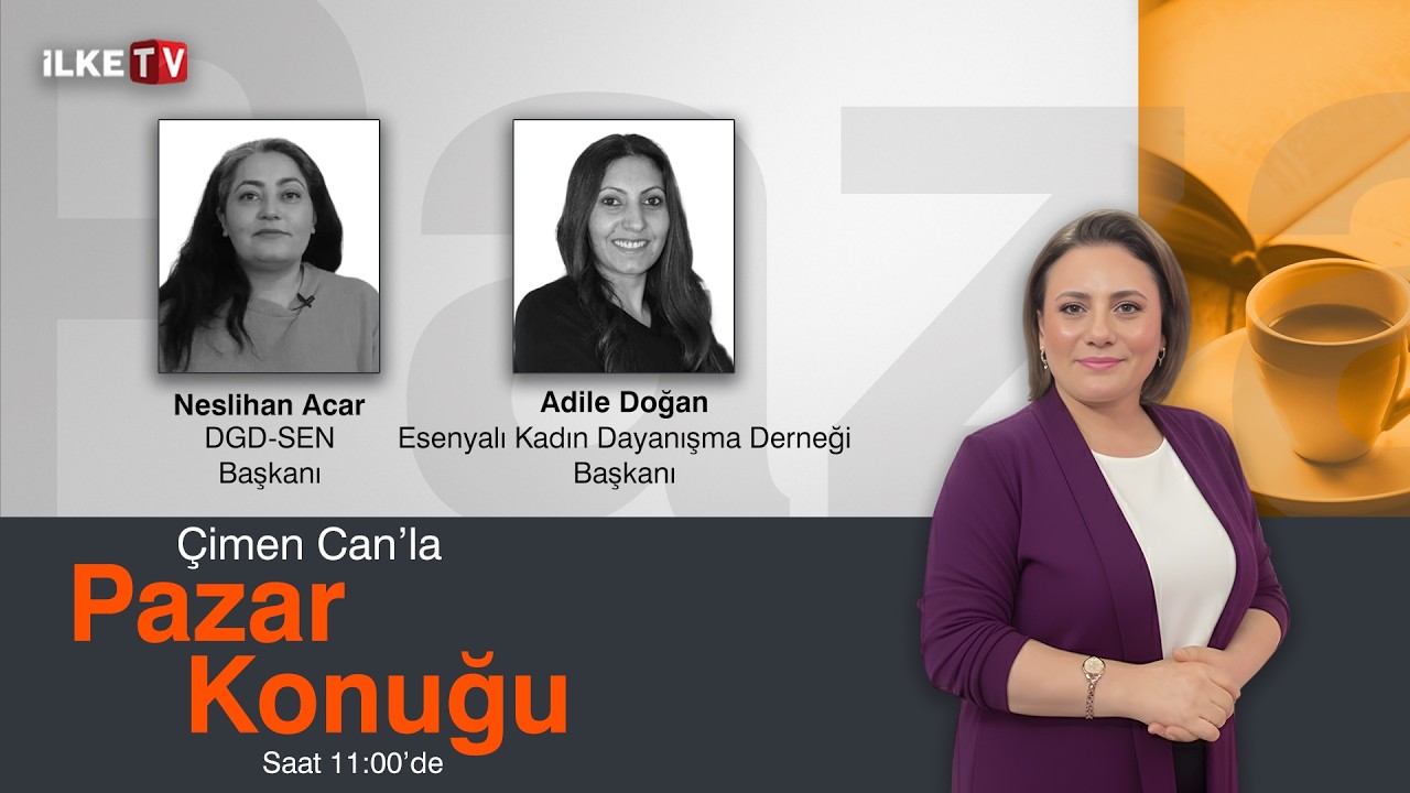 #CANLI | Çimen Can'la #PazarKonuğu