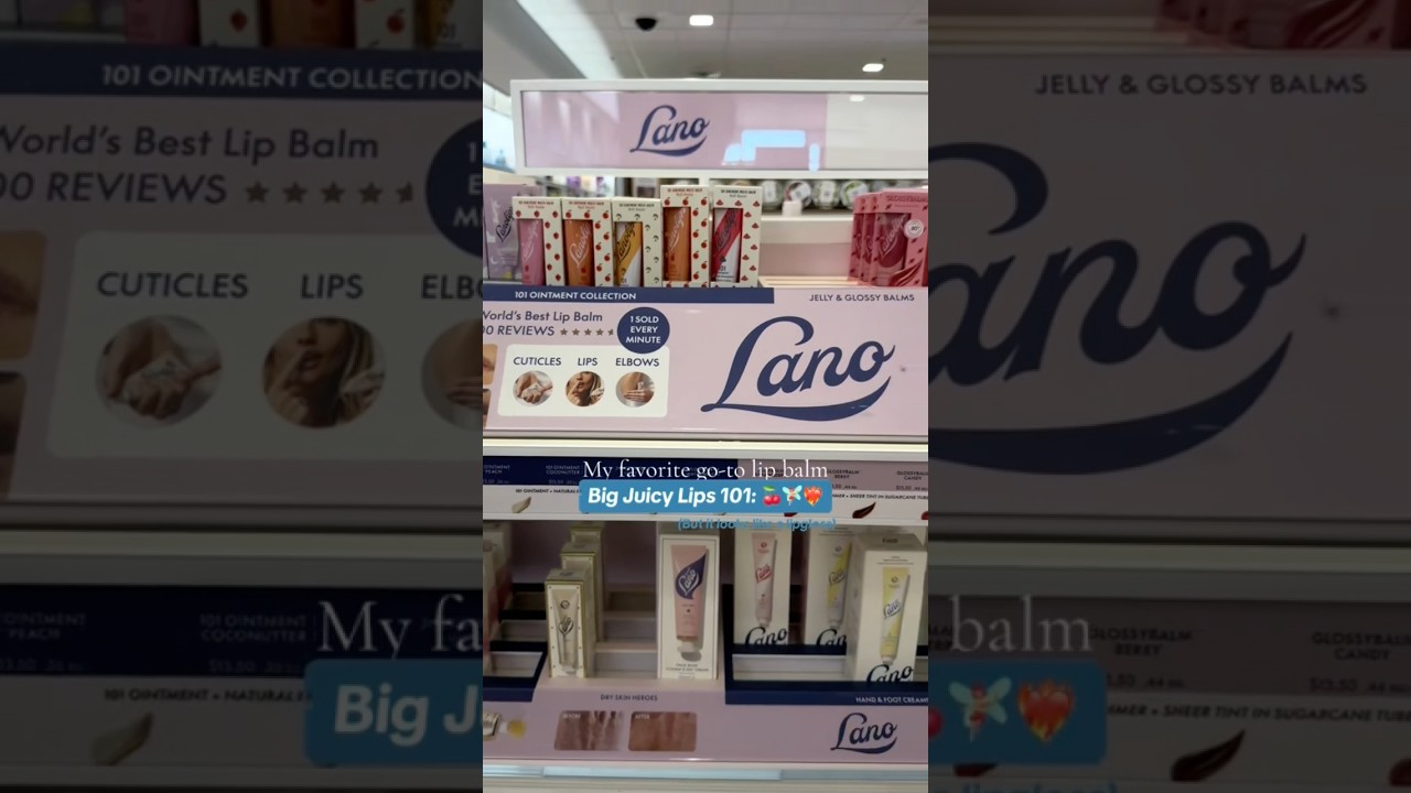 Your Lips Are DRY? My Favorite Lip Balm! @lanolips  