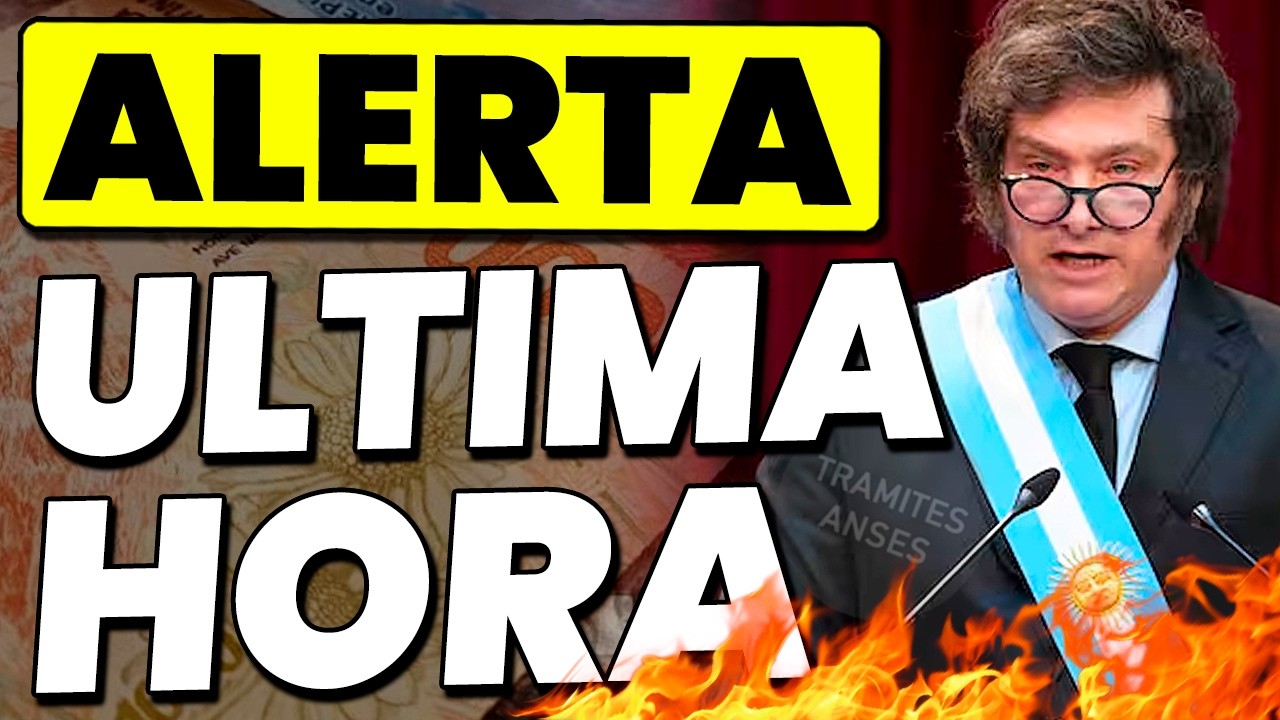 💥URGENTE! ESTO CONFIRMO MILEI para JUBILACIONES de ANSES