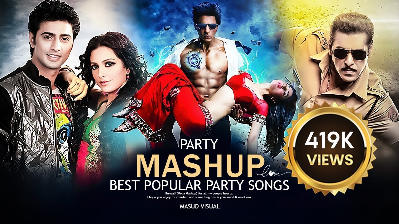 Bengali Vs Hindi - Party Mashup | Best Popular Party Songs | 2025 Hits Of Mix