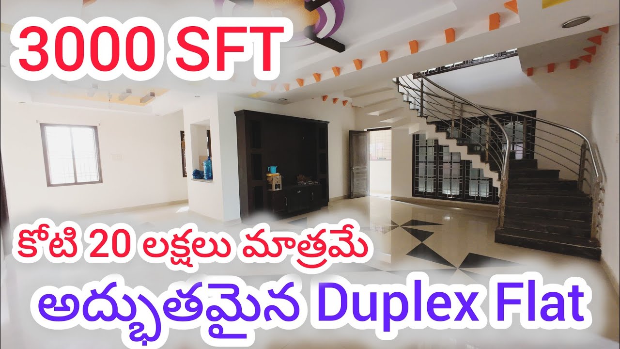 Duplex Flat for Sale in Hyderabad | near Jntu Metro | Bachupally | Duplex House for sale #hyderabad