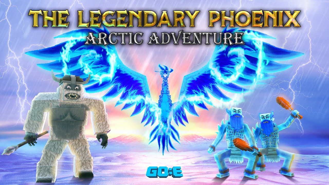 The Legendary Phoenix - Arctic Adventure : A Minecraft Marketplace Adventure