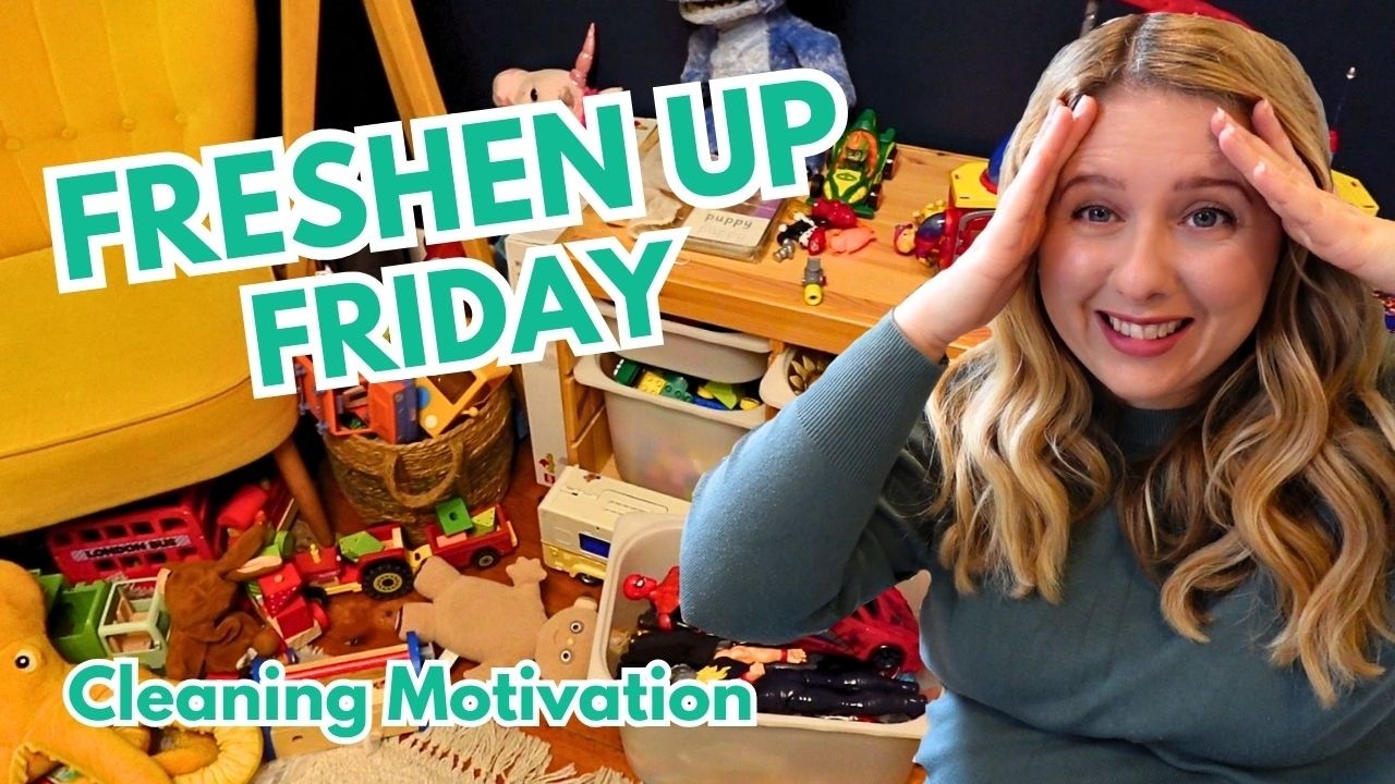 Freshen Up Friday  EPIC Post Pancake Day Kitchen Clean + Whole House Reset