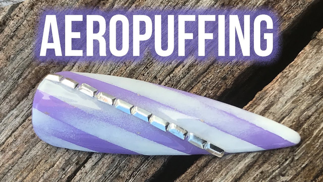 AEROPUFFING NAIL ART - My First Go!!