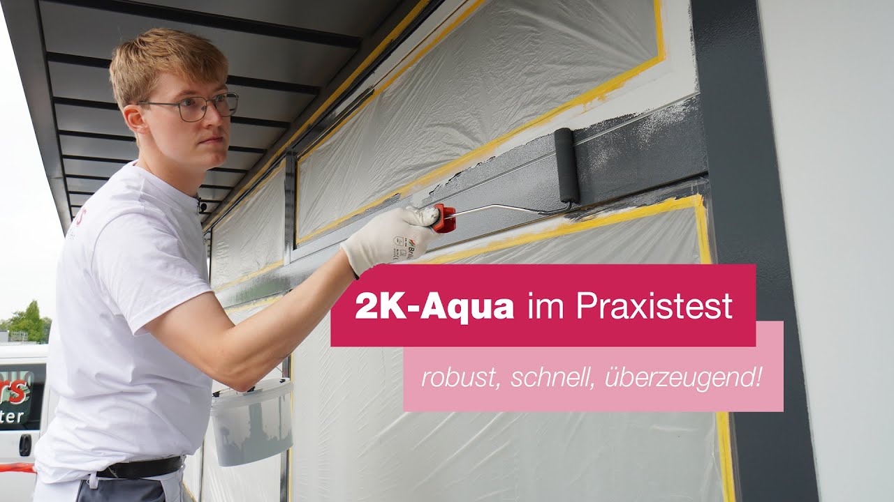 2K-Aqua-Lacke im Praxiseinsatz – robust, schnell, überzeugend!
