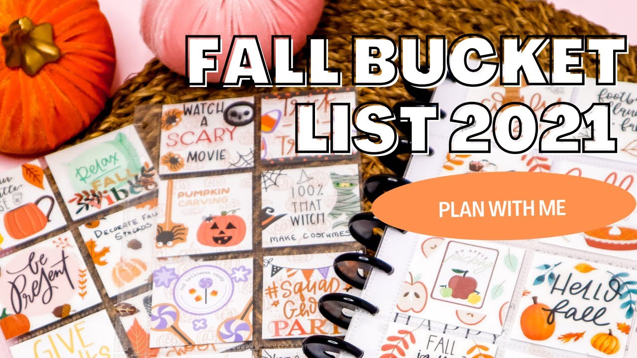 FALL BUCKET LIST 2021 | Collab video with @planonit5093