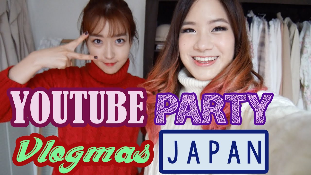 Youtube Party in Shibuya | Vlogmas #17 | KimDao in JAPAN ft. Sunnydahye