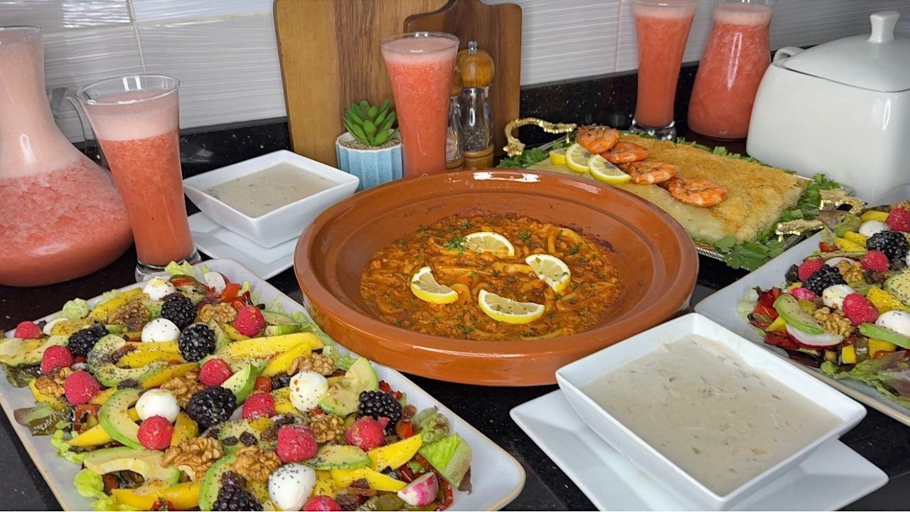 بلا حيرة وكترت التخمام طبيلة لفطور ليوم 14 في رمضان🌙بشهيوات إقتصادية فيها فطور عشاء والسحور👌