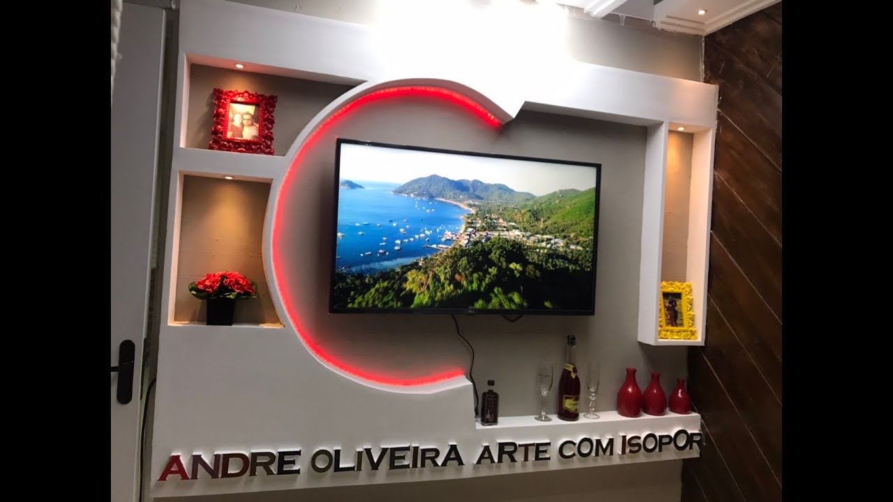 Meu novo painel de isopor faça vc mesmo!🤩🤩