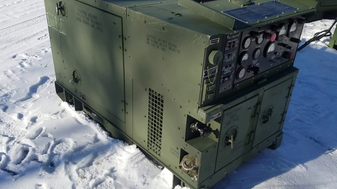 Fermont MEP-803a 10kw Military Diesel Generator