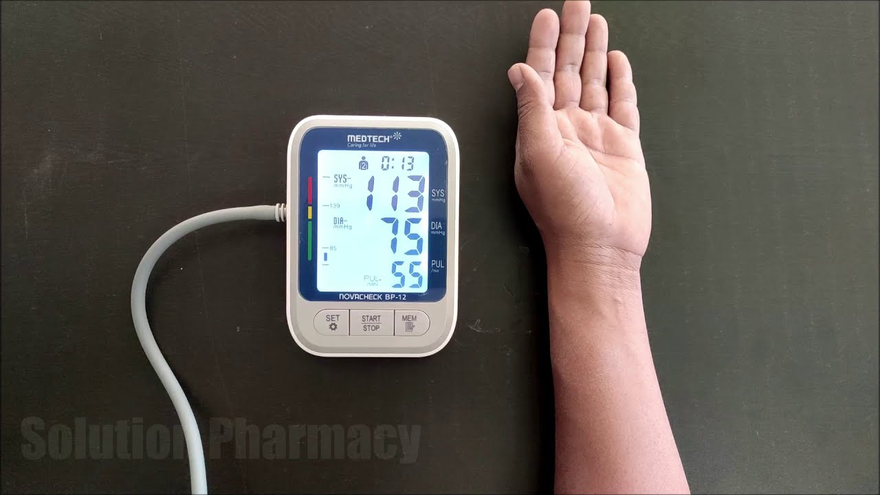 Medtech Digital BP Monitor For Accurate Measurement | How to Use Digital BP Machine | Medtech