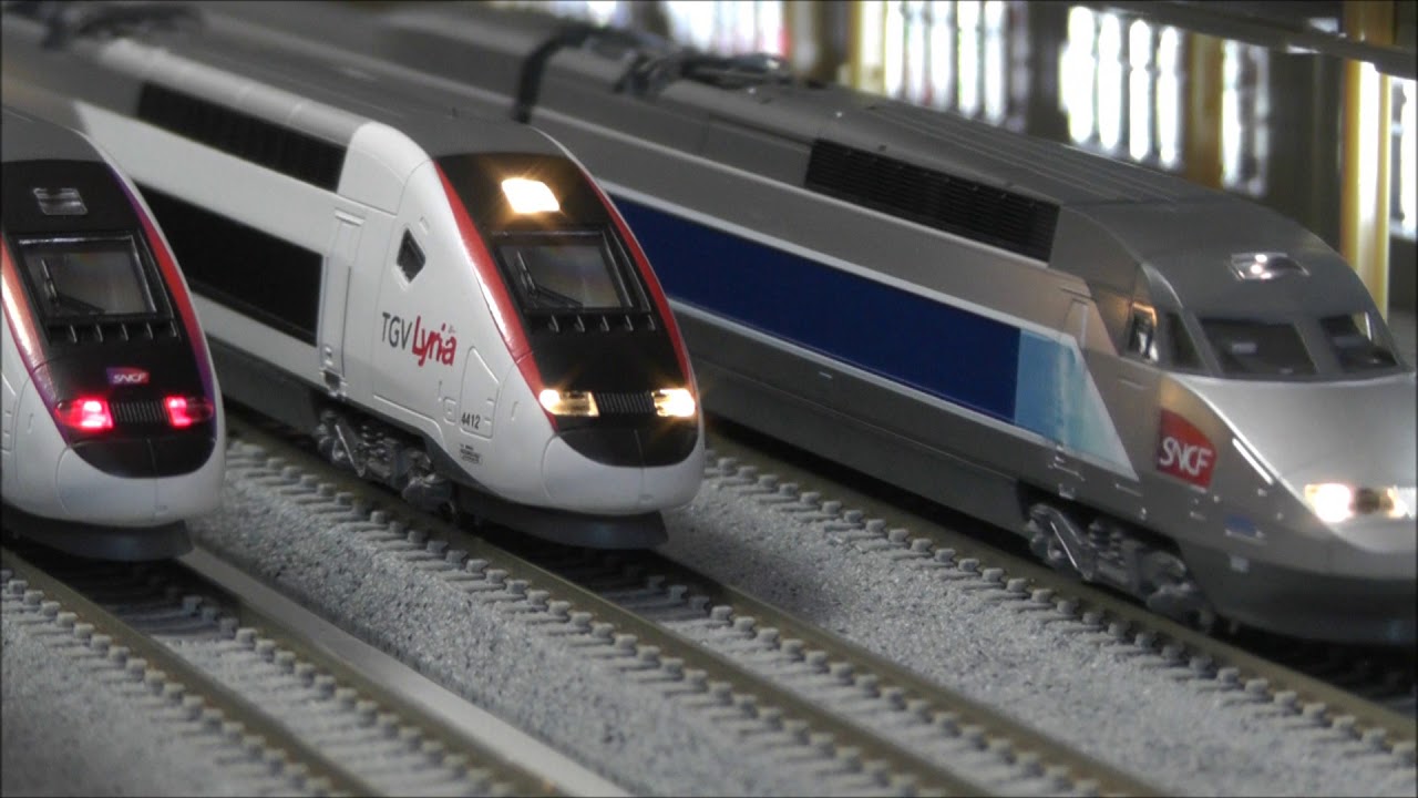 KATO LEMKE /  TGV Réseau  (レゾ) / Échelle N / Spur N / N scale