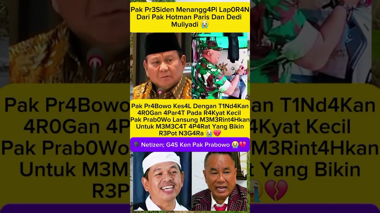 Hotman Paris Dan Prabowo Marah 😱 #hotman #prabowo #beritaterkini #beritaterbaru