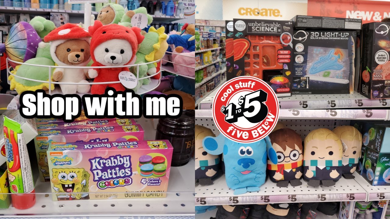 FIVE BELOW BROWSE WITH ME