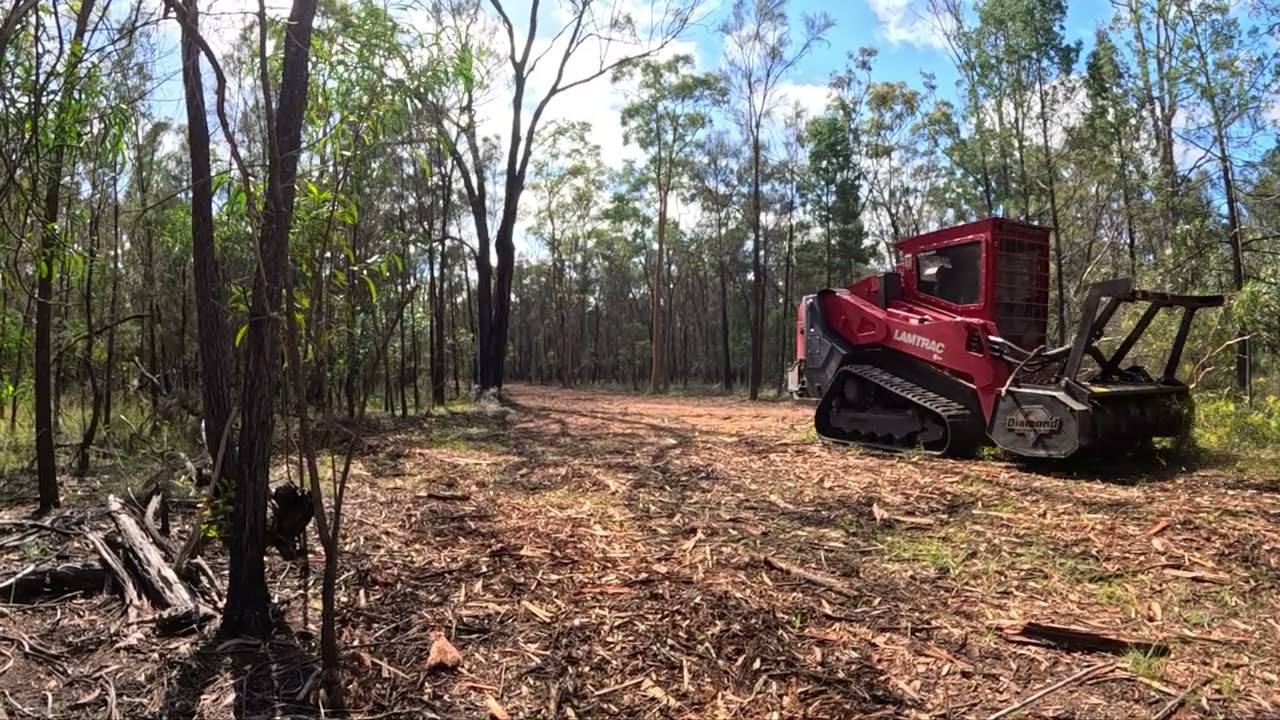 Forestry Mulching with a Lamtrac 6160 (Australia)