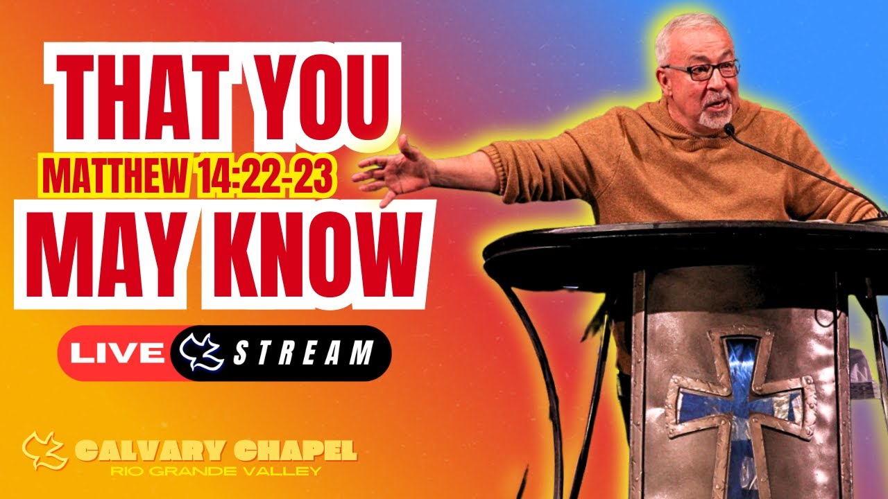 CCRGV Livestream: Matthew 14:22-33 (2nd Service)