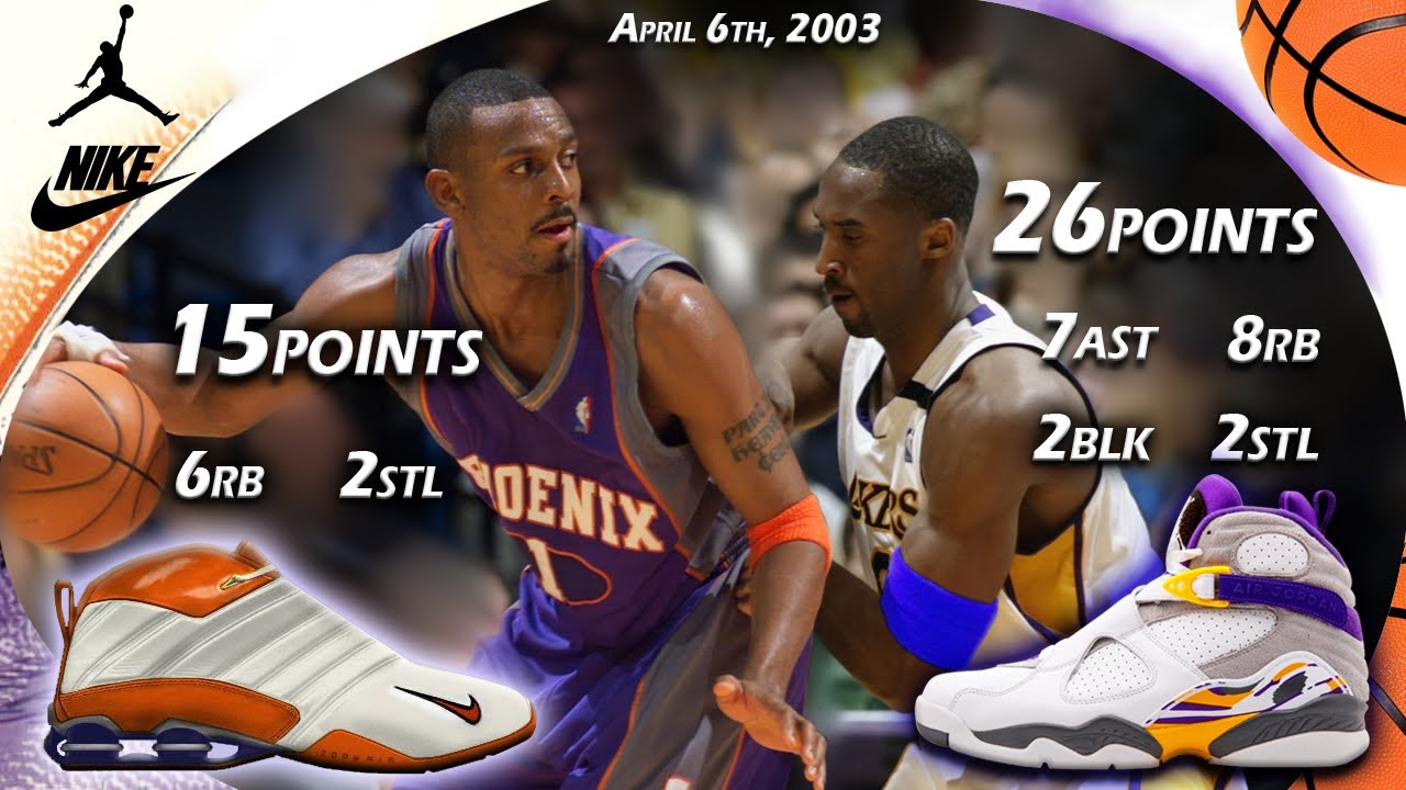 Penny Hardaway VS Kobe Bryant Face-off April 6th 2003