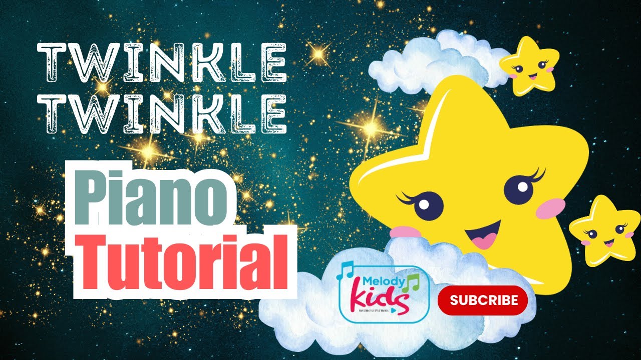 Twinkle Twinkle Little Star ⭐⭐ Piano tutorial 🎹
