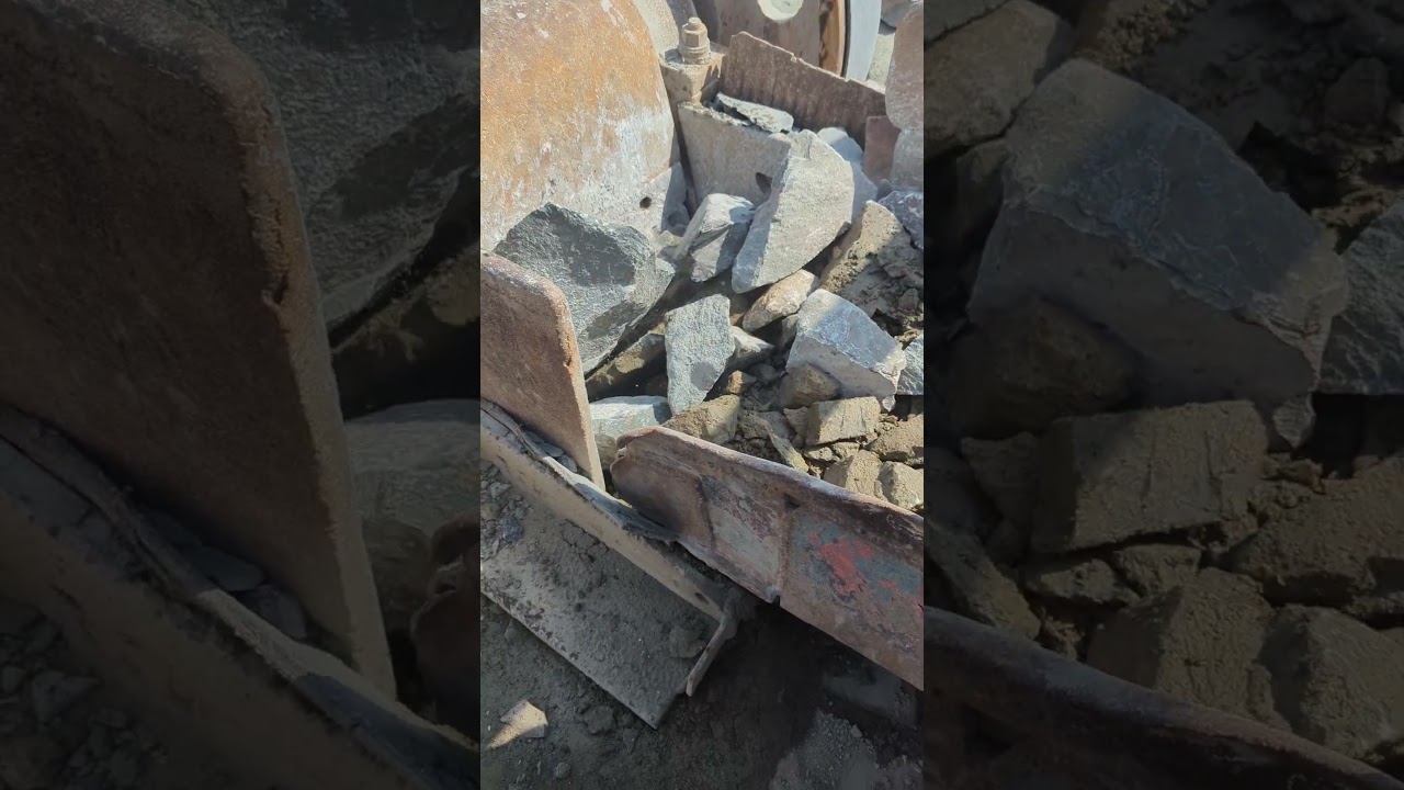 ASMR Rock Crusher Breaking Huge Boulders | Crushing Power USA 🔥⚙️