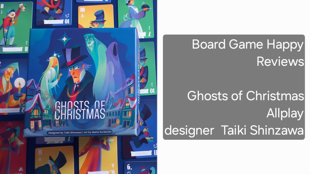 Ghosts of Christmas review by Board Game Happy