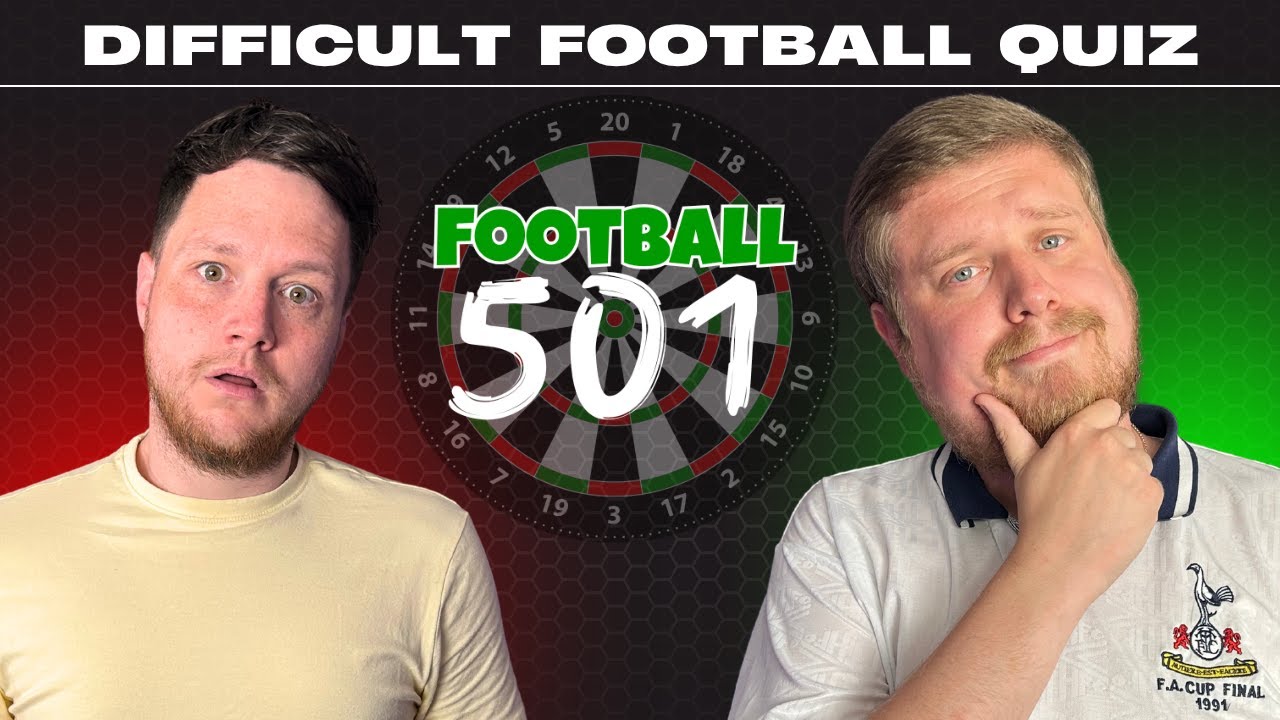 BRAND NEW QUIZ GAME: Football 501&trade;