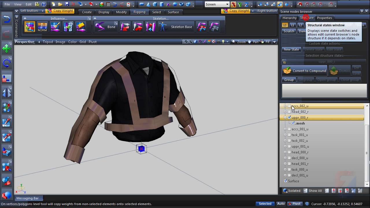 GTA5: basic ped component replacement overview