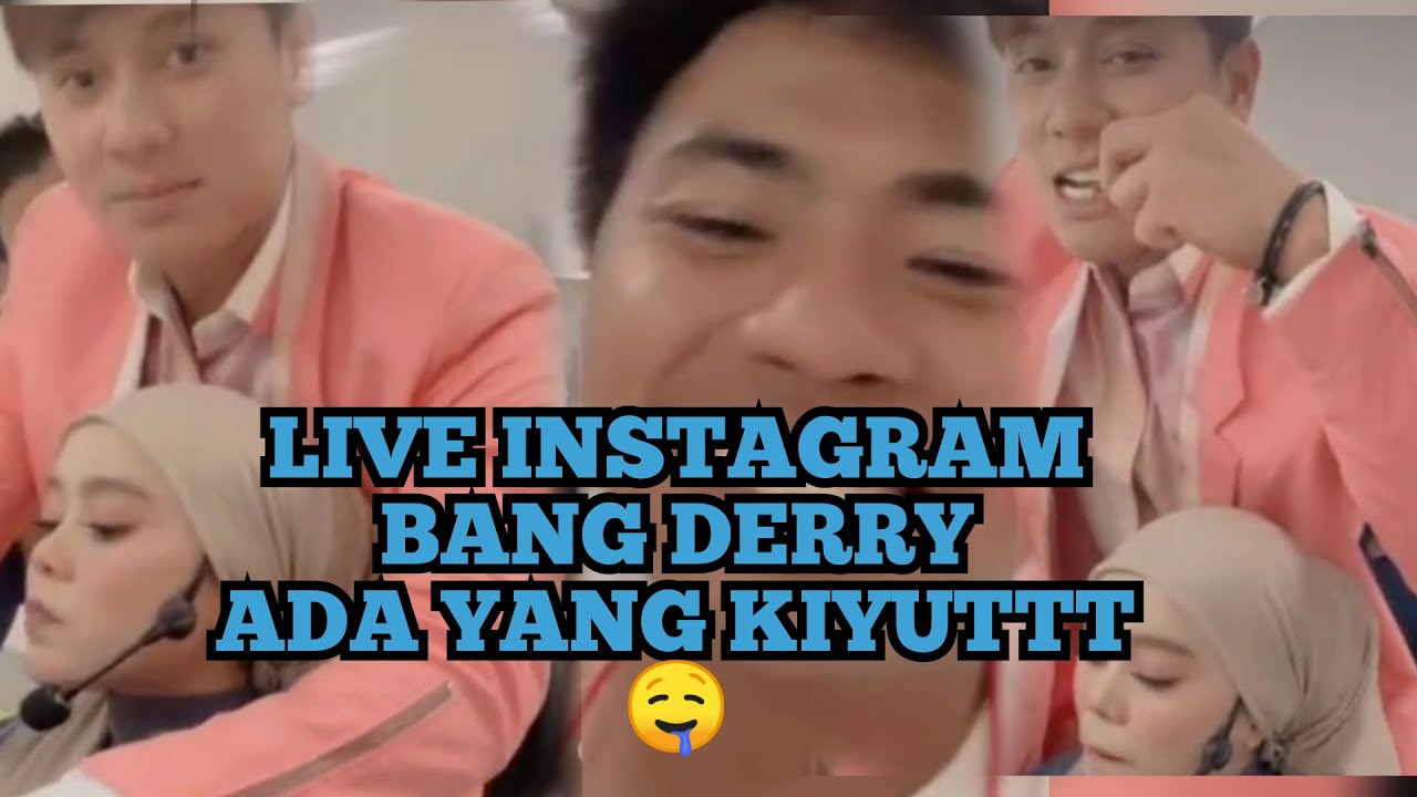 Kiyuttnya ga nahan di live Instagram bang dery manager Rizky Billar,Buruan nonton keburu di TAKEDOWN