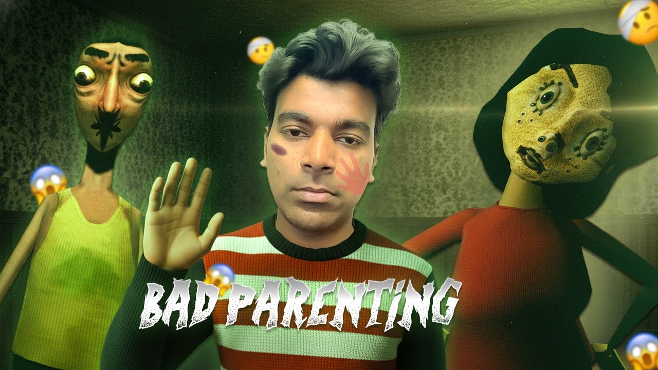 I Played the Most Disturbing  Horror Game Bad Parenting”😨😨