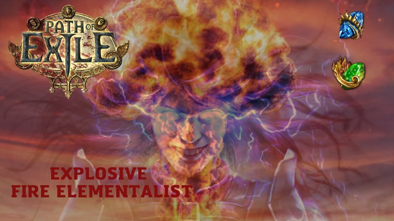 Path Of Exile Sentinel 3.18 - Explosive Fire Trap - Elementalist Witch - PoE 3.18