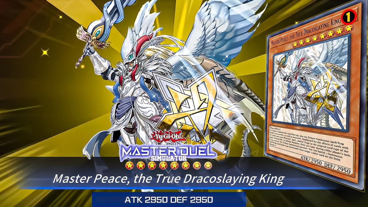 MASTER PEACE IS COMING! TRUE DRACO DECK - MDPRO3