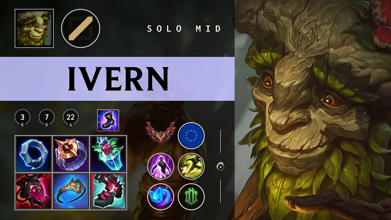Ivern Mid vs Malzahar - EUW Grandmaster Patch 26.05