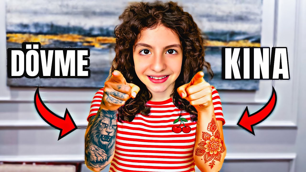 ESMANUR ELİNE HİNT KINASI YAPTIRDI!