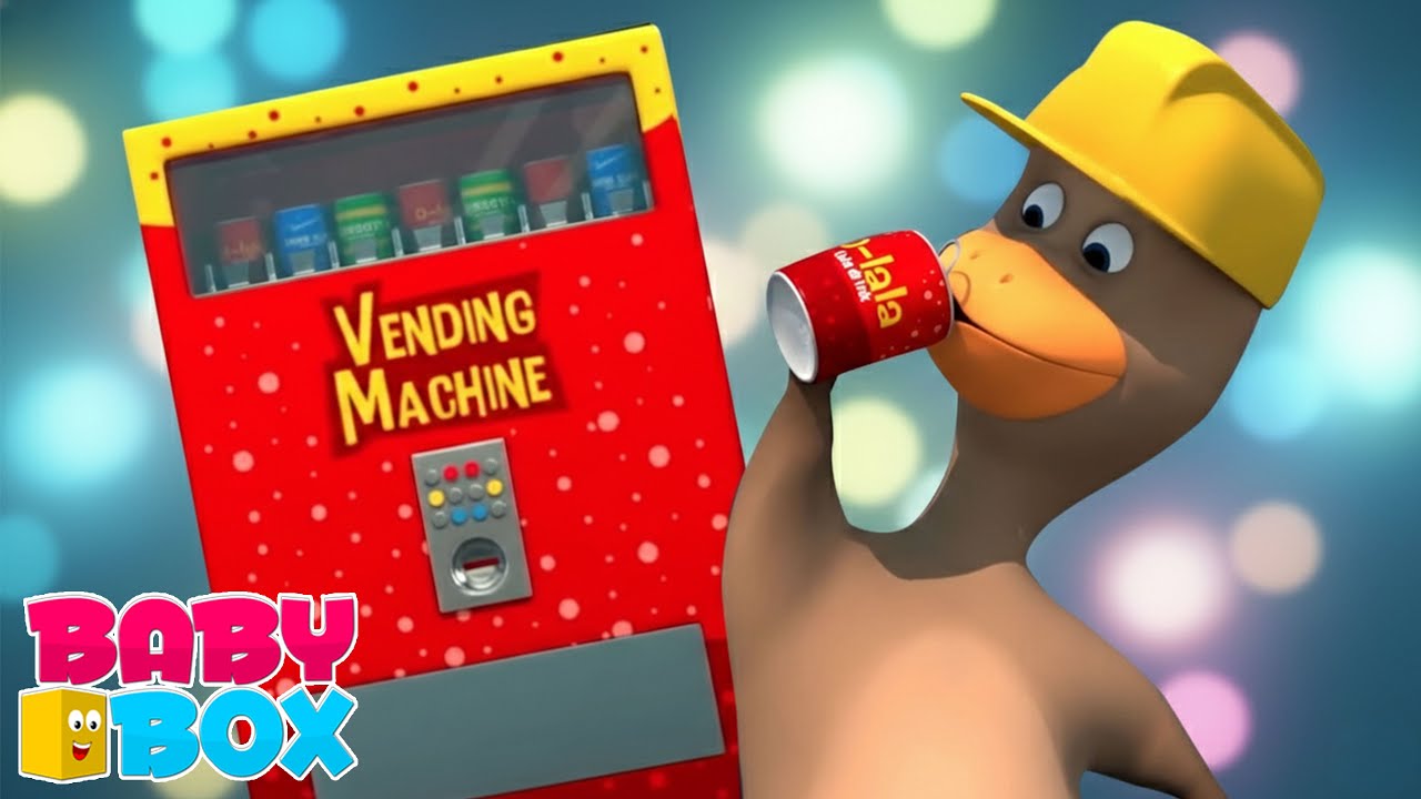 Máquina de Venda Automática Desenhos Animados para Crianças por GOB and Friends
