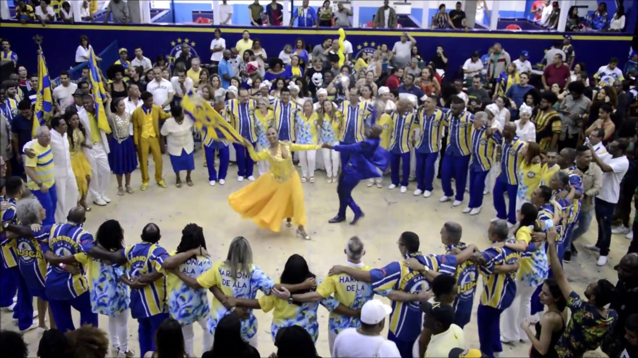 1º casal de mestre-sala e porta-bandeira da Unidos da Tijuca