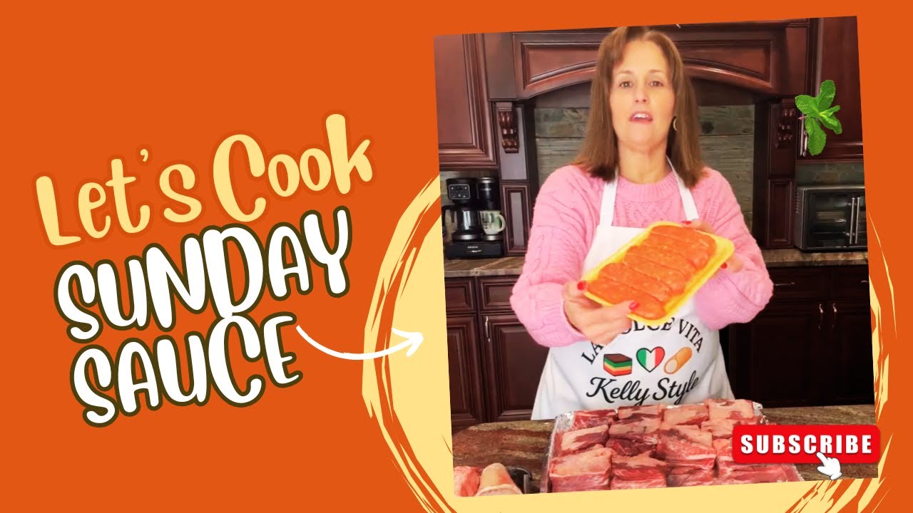 Sunday Sauce Recipe - Traditional Italian Sunday Gravy with Five Meats