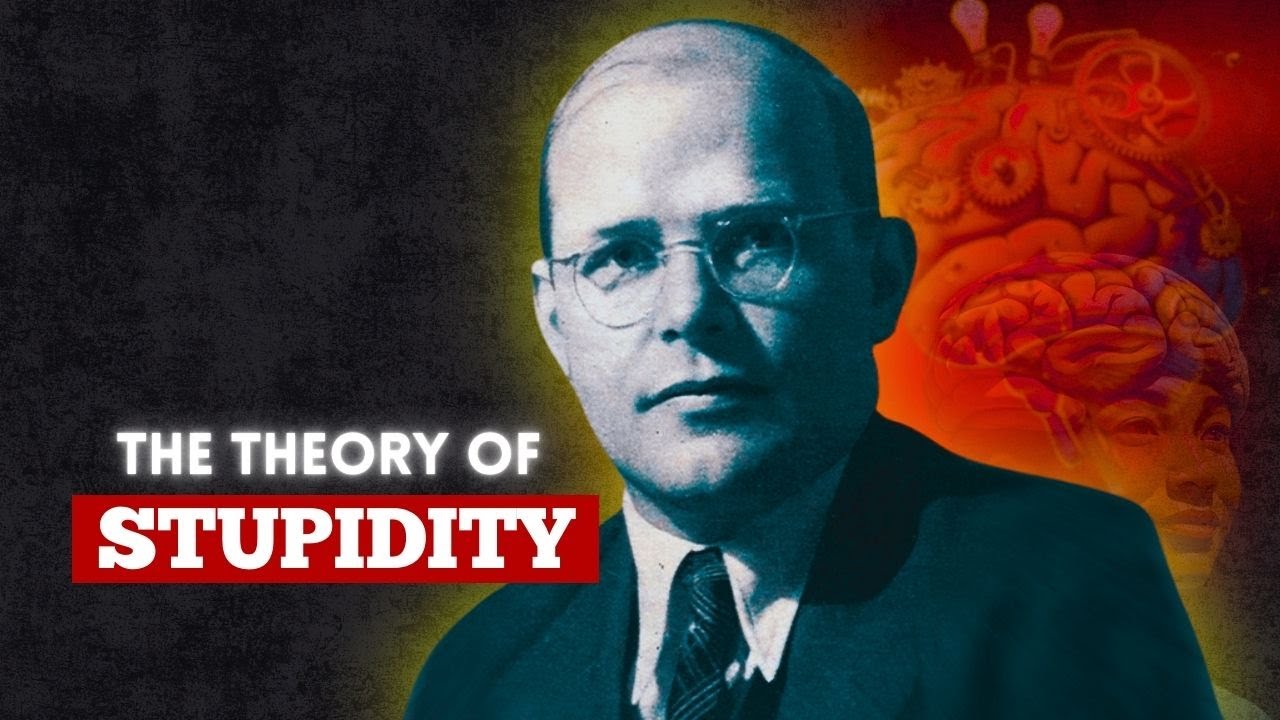 HOW STUPIDITY CONTROLS SOCIETY... Dietrich Bonhoeffer