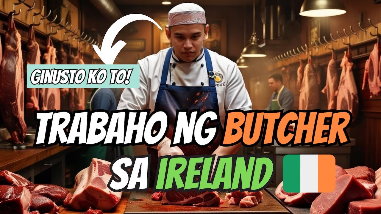 KARGADOR sa PALENGKE NOON, BUTCHER na sa IRELAND ngayon! |OFW DIARIES Ep 13