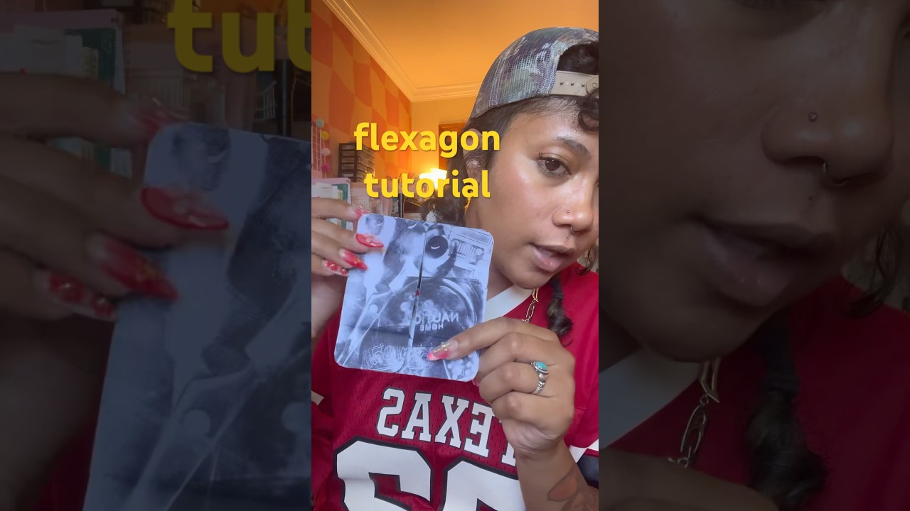 HOW TO MAKE A FLEXAGON (Step-by-Step Tutorial) ⭑.ᐟ