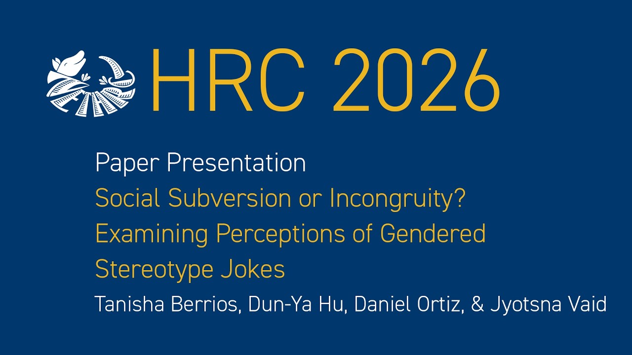 Social Subversion or Incongruity? Examining Perceptions of Gendered Stereotype Jokes